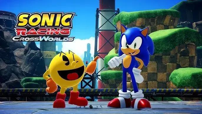 Crossover de Pac-Man em Sonic Racing CrossWorlds Anunciado para Amanhã
