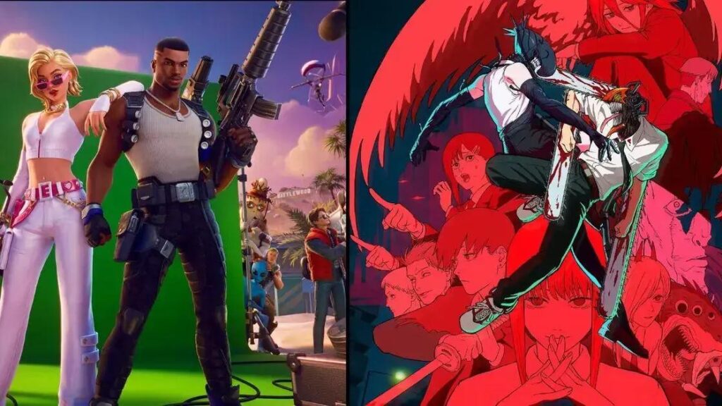 Fortnite e Chainsaw Man: colab esperada finalmente confirmada no Capítulo 7