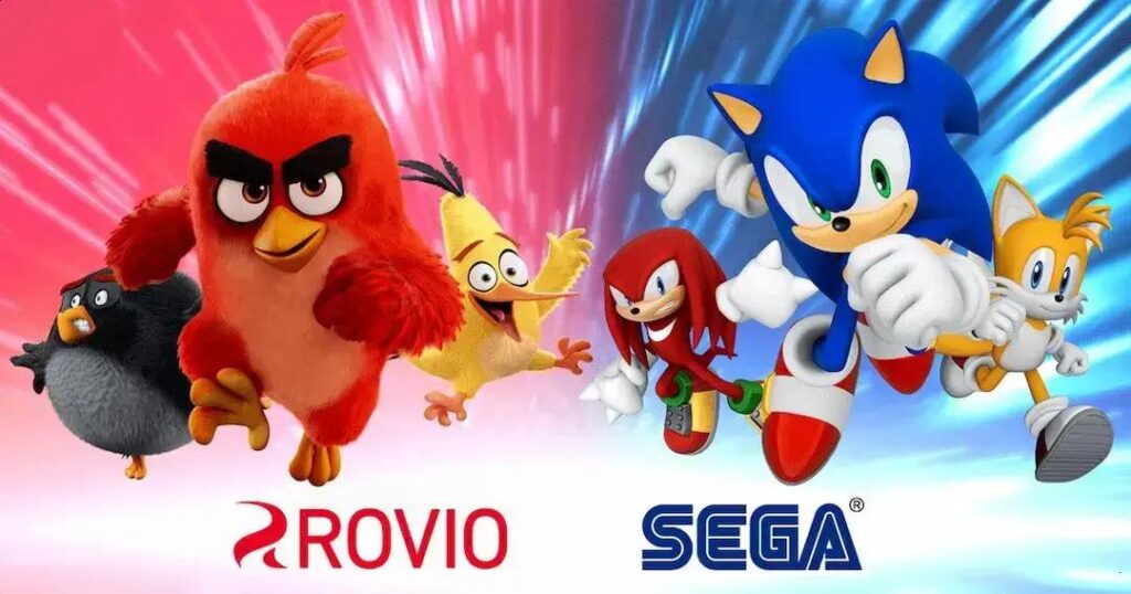 SEGA e Rovio firmam parceria para expandir Angry Birds globalmente