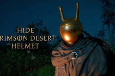 Crimson Desert - Pode Esconder o Capacete no Crimson Desert?