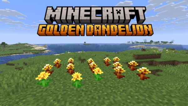 Golden Dandelion - Obtendo Dente-de-leão Dourado no Minecraft