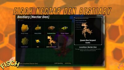 Nectar Den Bestiary - Nectar Den Bestiary: Completo Guia em Fisch