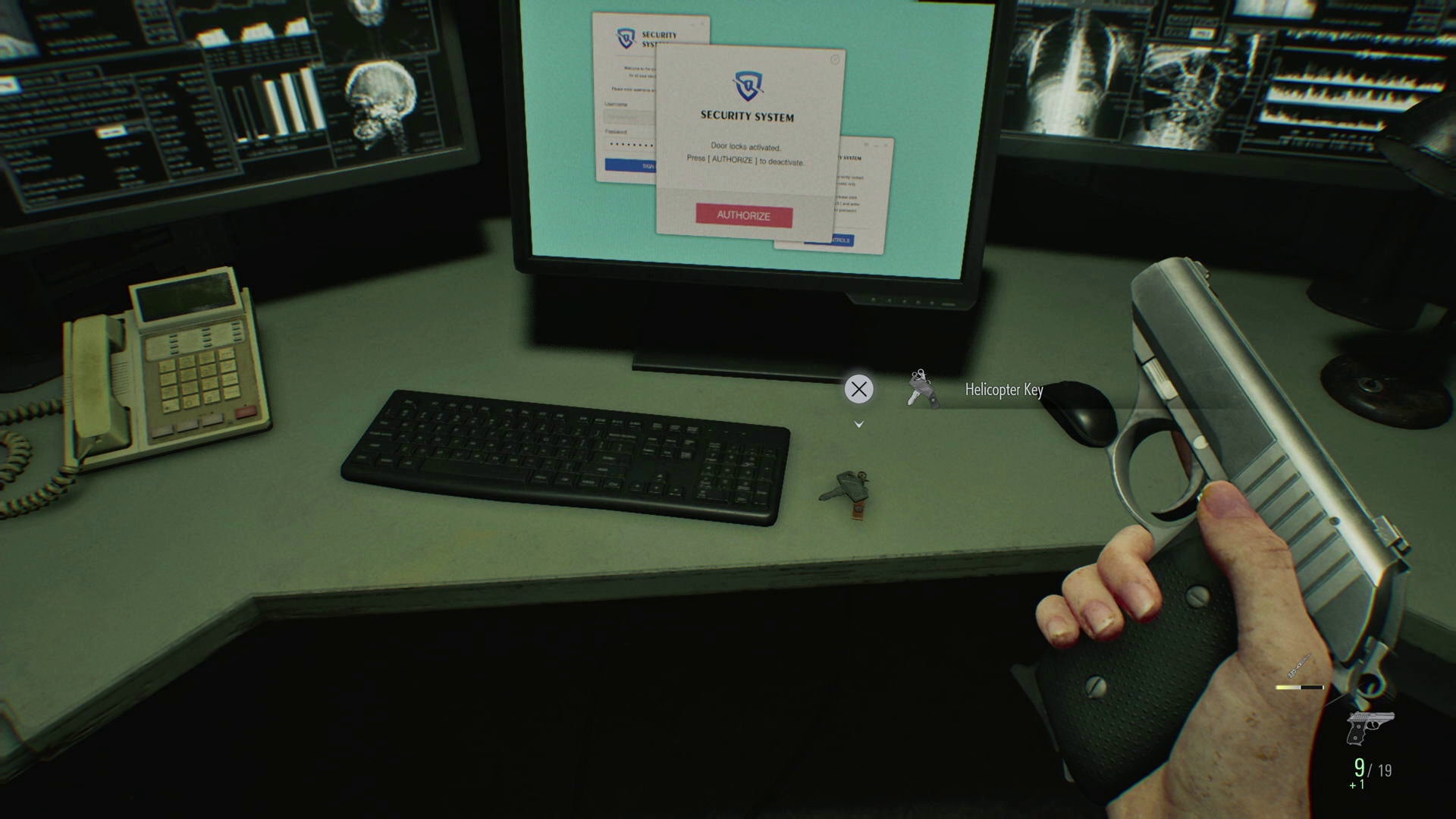 Guia da Chave de Helicóptero em Resident Evil Requiem