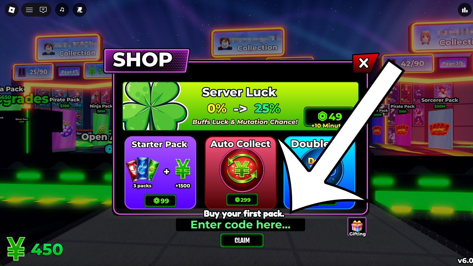 Códigos Anime Card Collection