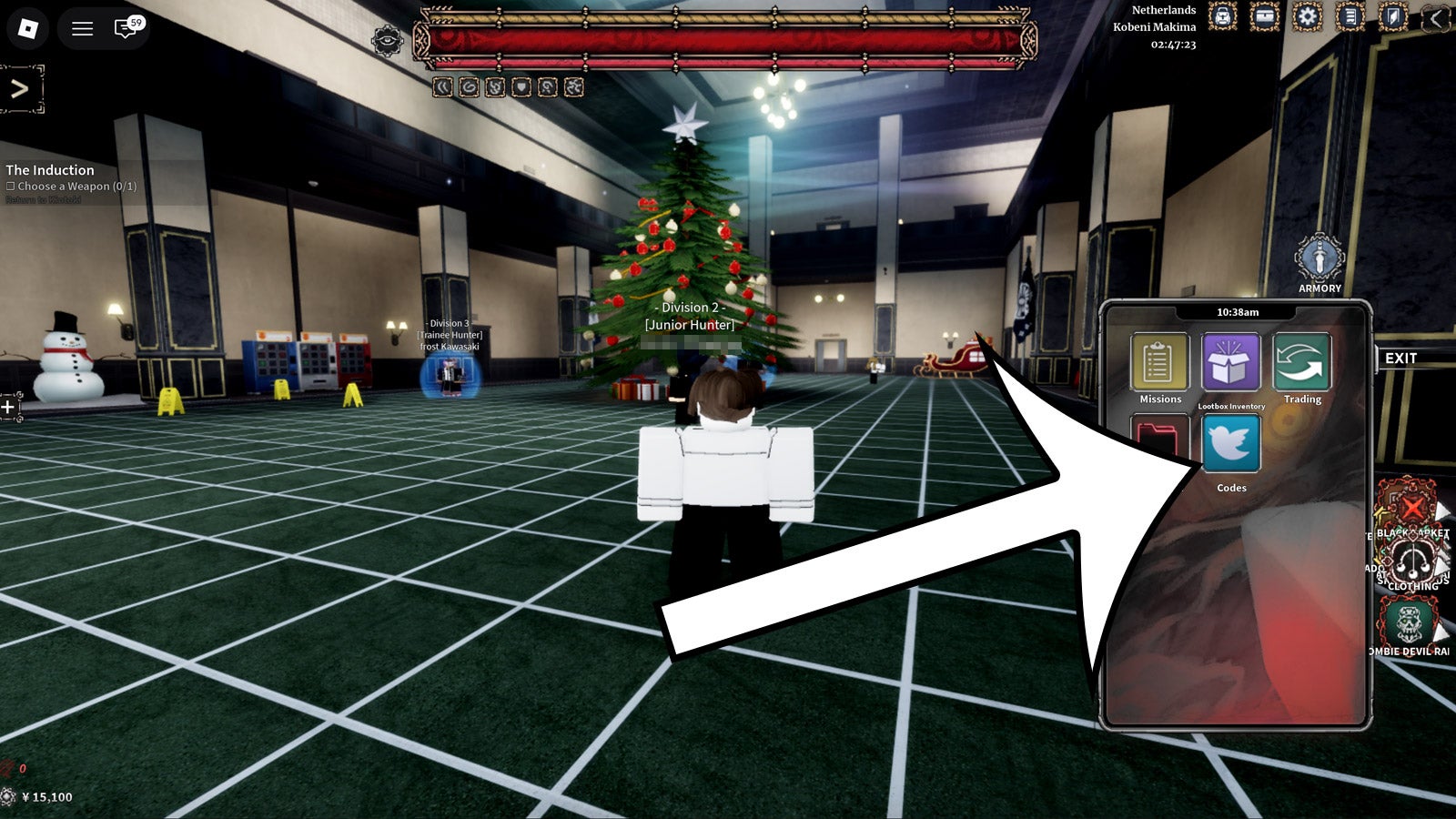 Códigos Devil Hunter