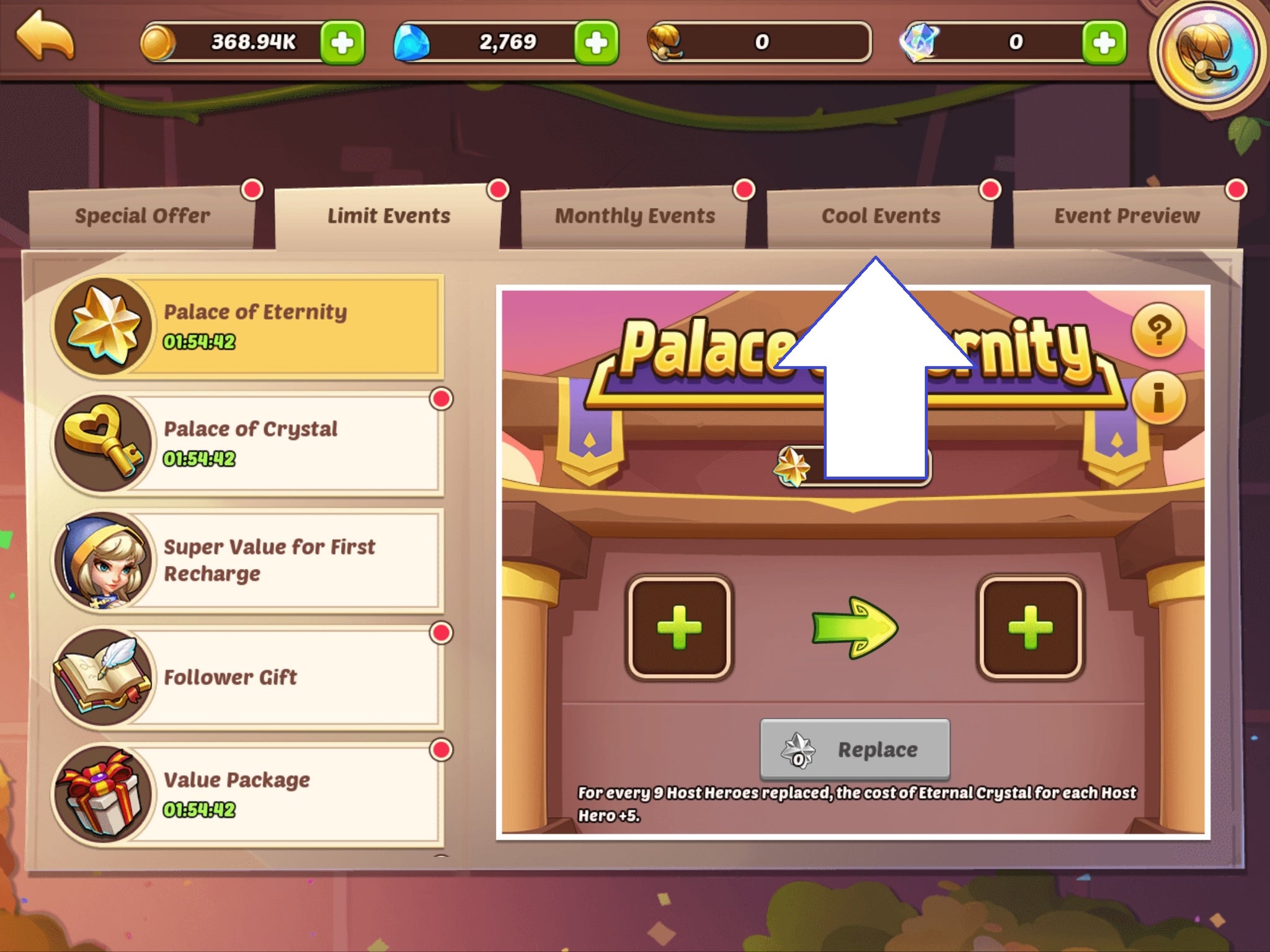 Códigos Idle Heroes