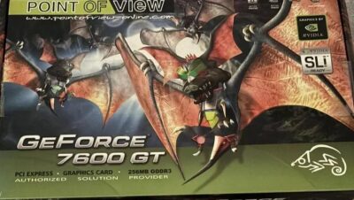 Jogador descobre placa de vídeo GeForce 7600 GT enquanto monta novo PC gamer