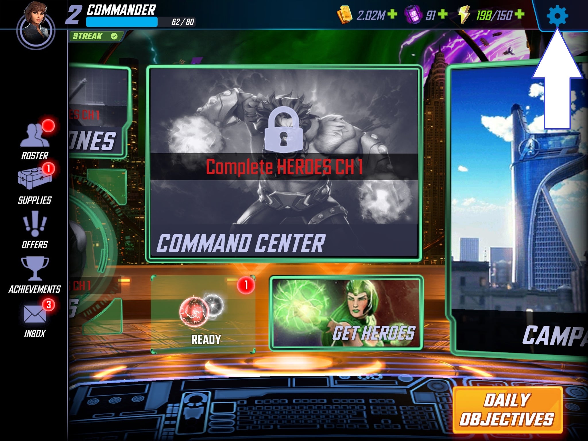 Códigos Marvel Strike Force