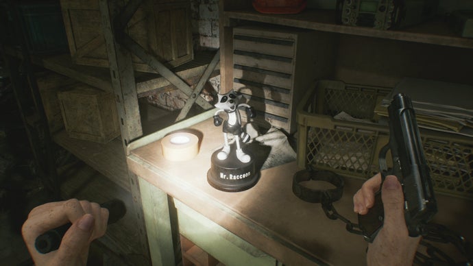 Localização das Mr Raccoon Memoriam em Resident Evil Requiem