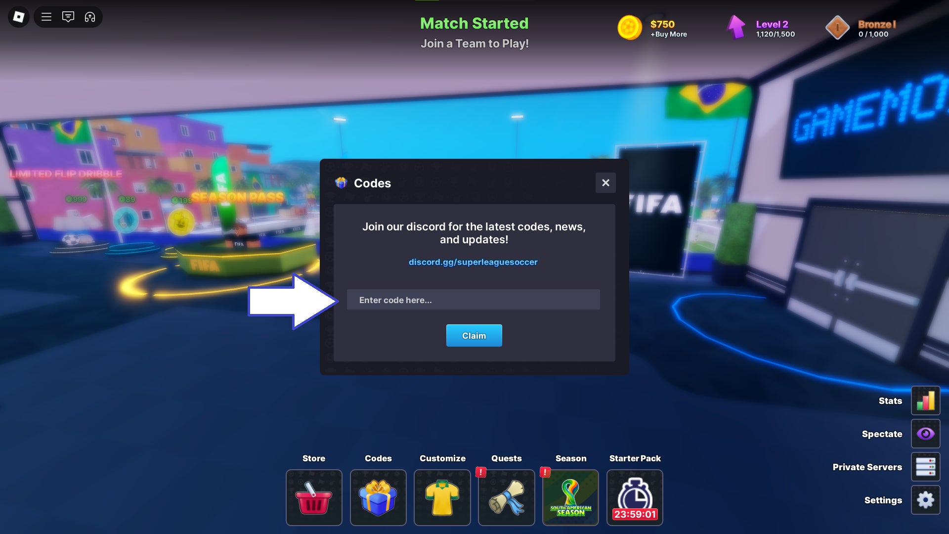 Códigos FIFA Super Soccer