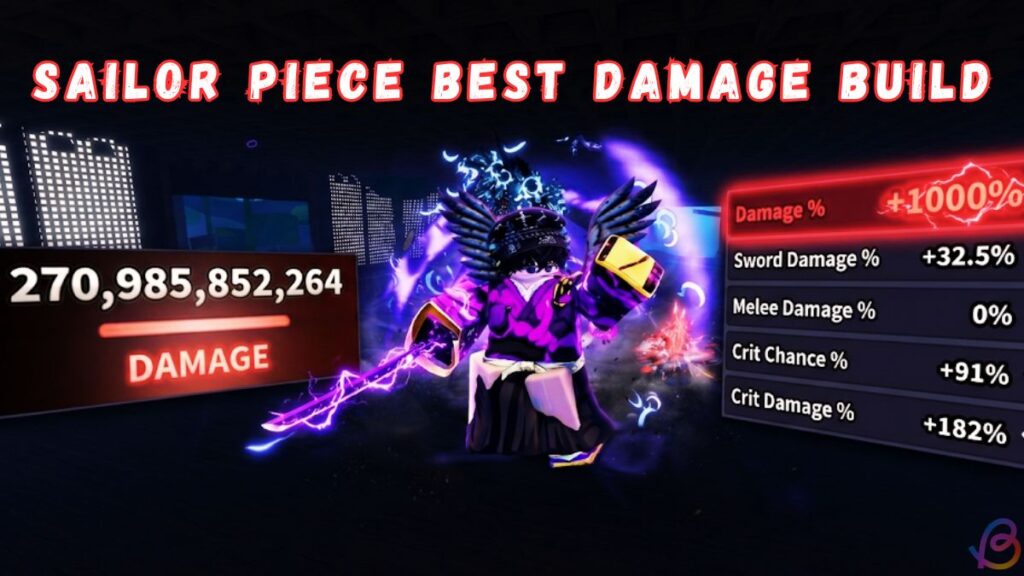Sailor Piece build - Melhor build de dano em Sailor Piece