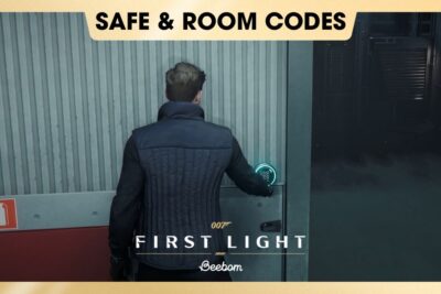 007 First Light - Todos os Códigos de Cofres e Puzzles de 007 First Light