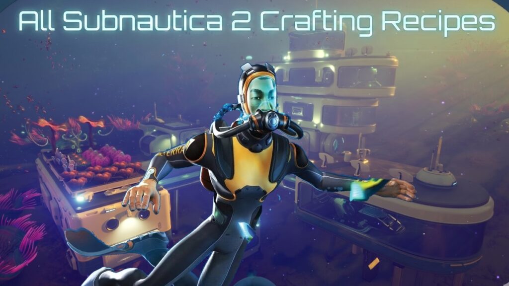 Subnautica 2 - Todas as Receitas de Crafting em Subnautica 2