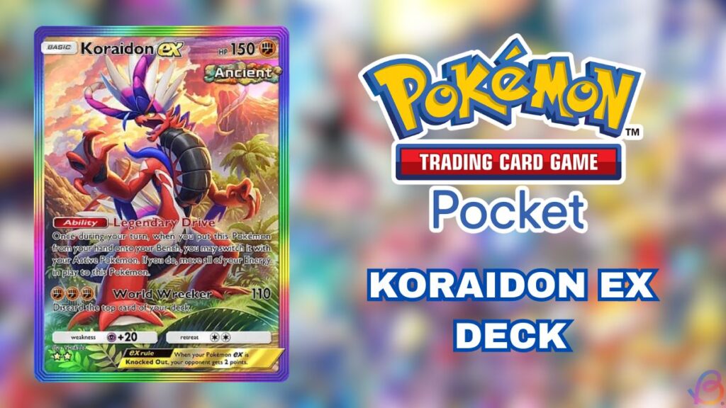 Koraidon EX - Melhor Deck Koraidon EX do Pokémon TCG Pocket