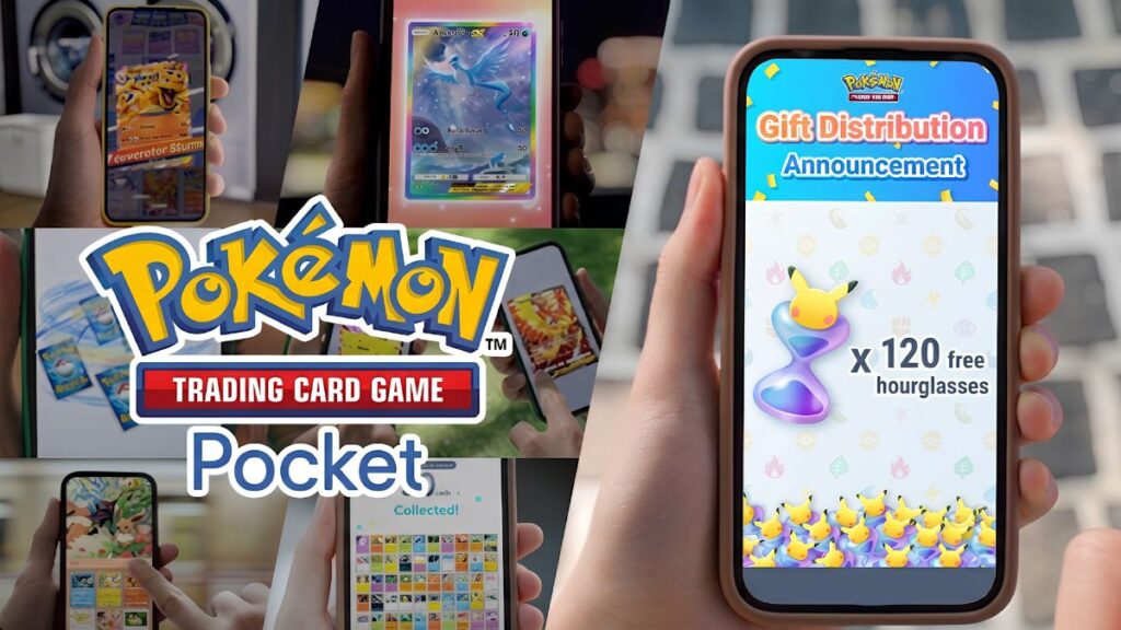 Pokemon TCG Pocket - 120 Hourglasses Grátis no Pokemon TCG Pocket - Tempo Limitado!