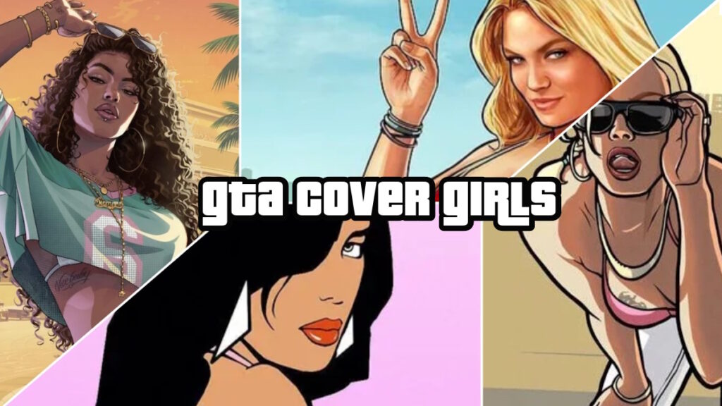 GTA Cover Girls - História das Garotas de Capa do GTA: Todos os Jogos