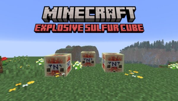 Cubo de Enxofre Explosivo - Como Obter Cubo de Enxofre Explosivo no Minecraft