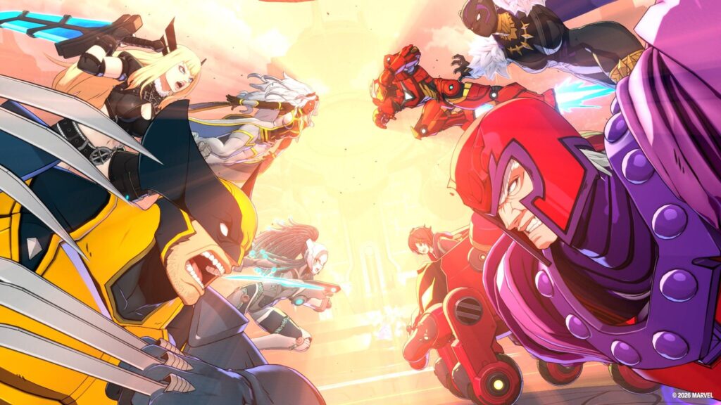 Personagens da Marvel reunidos para o beta aberto de MARVEL Tōkon Fighting Souls