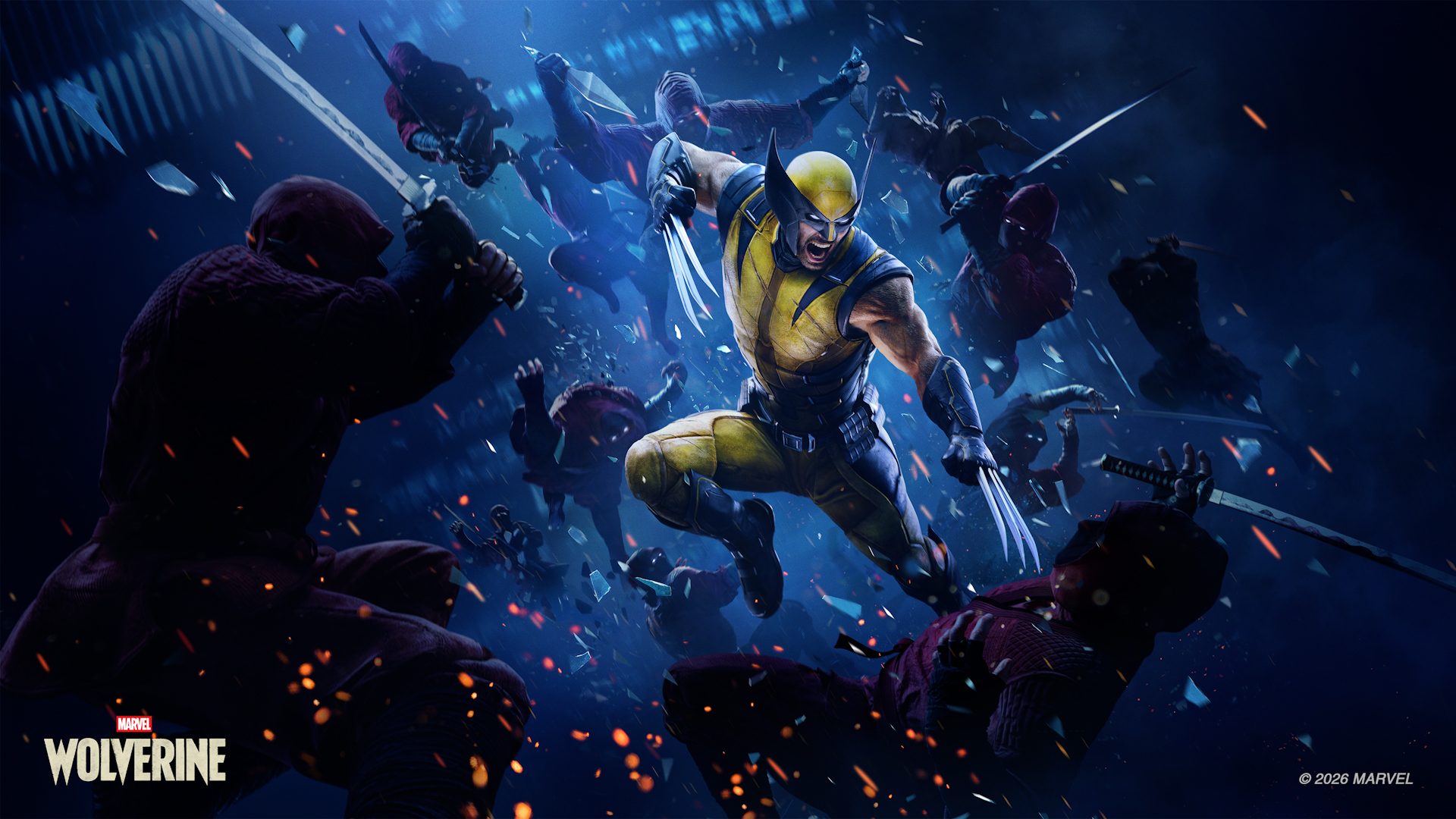 Wolverine em arte promocional de Marvel’s Wolverine, novo jogo da Insomniac para PS5